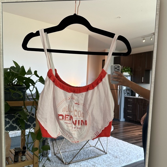 Urban Outfitters T-Shirt Spliced Tank - Picture 1 of 5